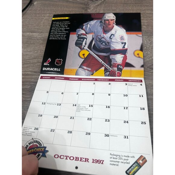 Don Cherry The All Cherry Power Check Team 1997 Calendar From Duracell - Picture 5 of 5